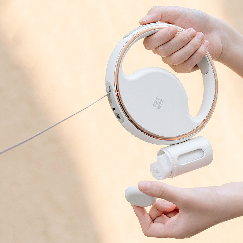 Discover the Future of Walks with the Automatic Lighting Retractable Dog Leash